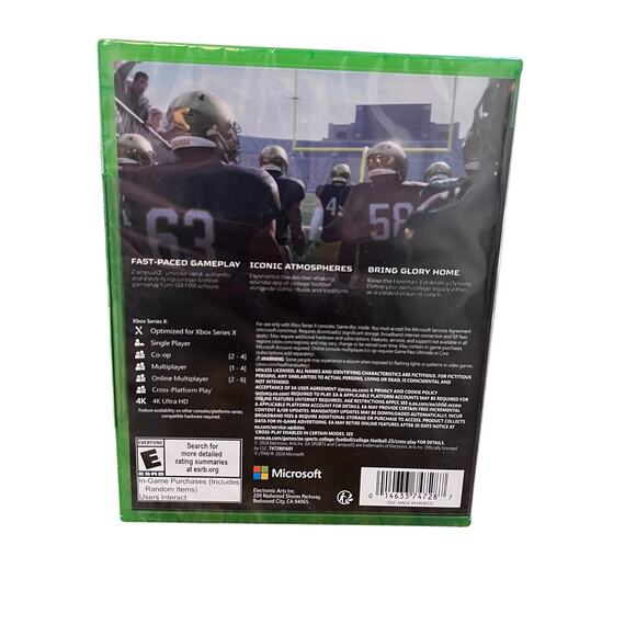 EA SPORTS College Football 25 Xbox Series X NEW SEALED - Picture 2 of 3